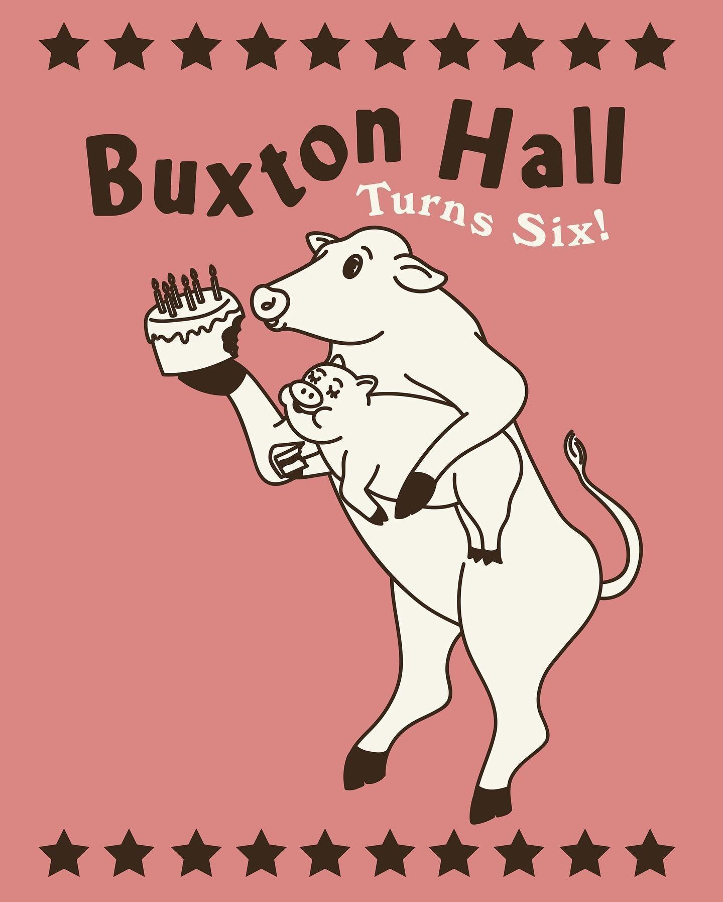 Buxton Hall Instagram post